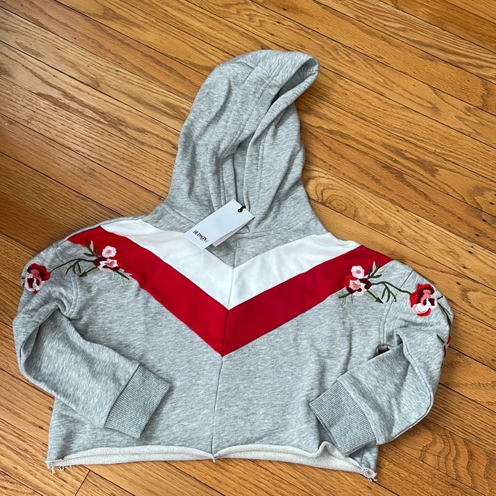Hudson kids cropped hoodie. NWT